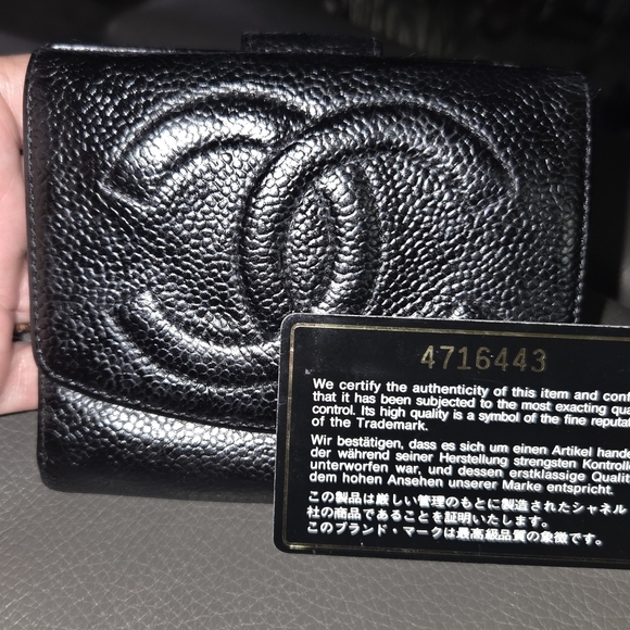 Chanel Black Leather Wallet - Picture 6 of 14